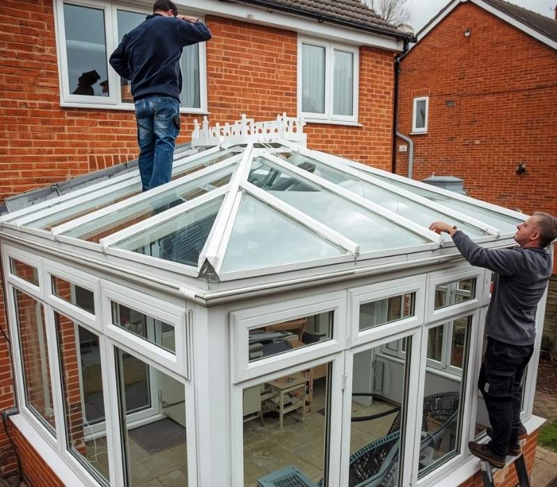 Professional Installation Process for Replacing a Conservatory Roof