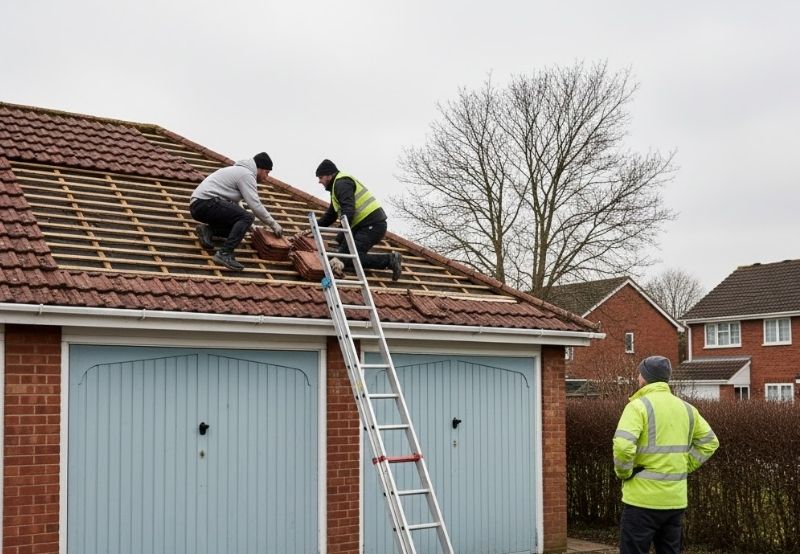 What to expect when you hire Checkaroof for your garage roof repair project