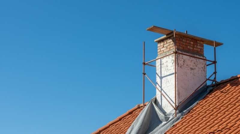 Lead Flashing Replacement That Stops Roof Leaks At The Chimney Base