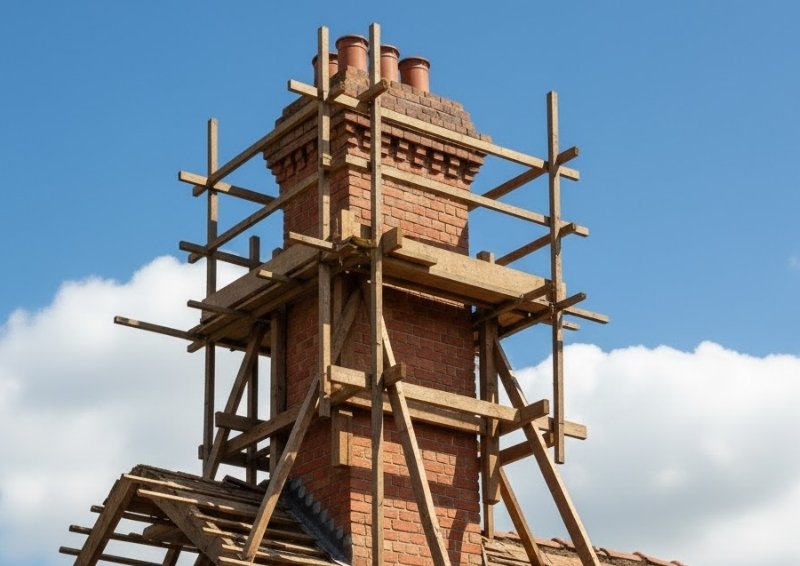 Structural Chimney Repairs For Stacks Showing Movement Or Instability